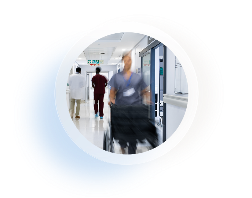 Hospital corridor
