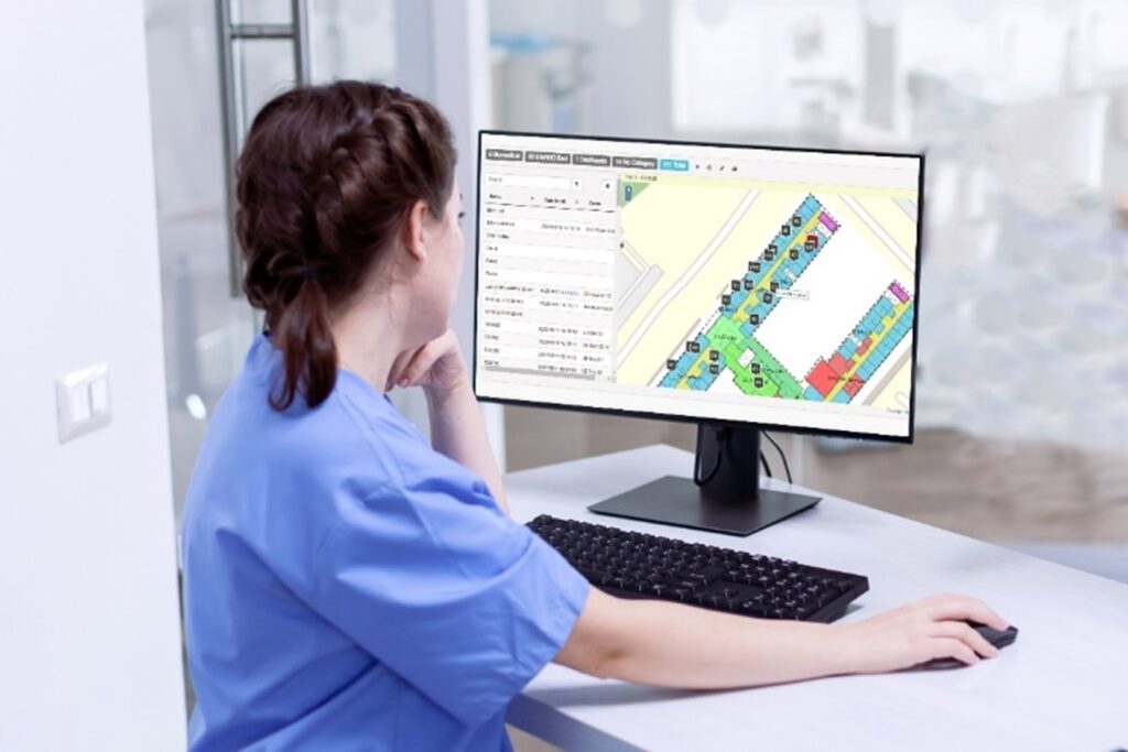 Nurse at nursing station